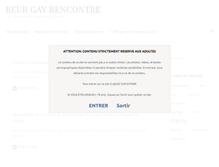 Tablet Screenshot of beurgayrencontre.com